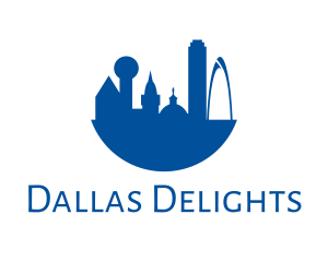 Blue Dallas City logo design