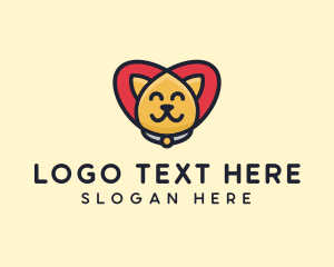 Pet Cat Care logo design