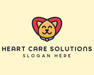 Pet Cat Care logo design