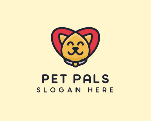 Pet Cat Care logo design