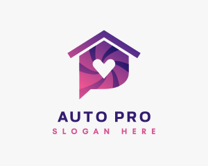 Home Messaging App Logo