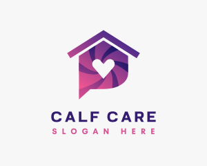 Home Care Chat logo design