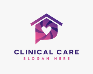 Home Care Chat logo design