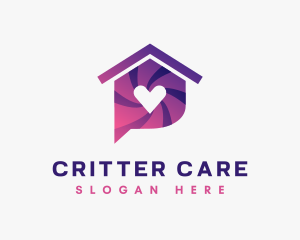 Home Care Chat logo design