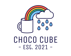 Mug - Rainbow Coffee Mug logo design