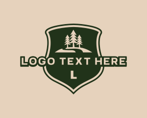 Tourist - Tree Hill Crest logo design