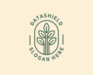 Gardening Plant Sprout Logo