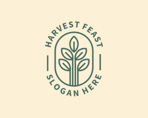 Gardening Plant Sprout logo design