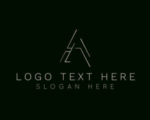 Jewellery - Elegant Luxurious Boutique Letter A logo design