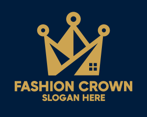 Golden Crown Building logo design