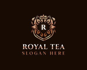 Royal Shield Crown logo design