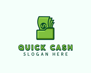 Wallet Money Cash logo design