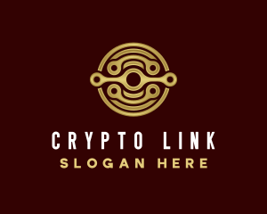 Elegant Crypto Technology logo design