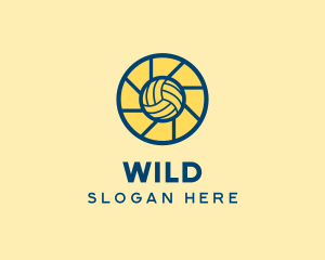 Photography - Volleyball Sports Photography logo design