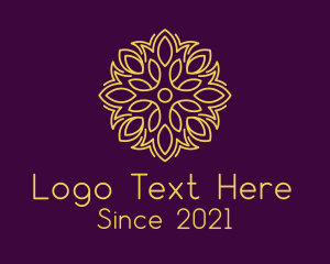 Landscaping - Blooming Flower Leaf logo design