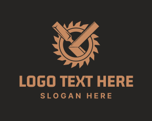 Industrial Carpentry Tools Logo