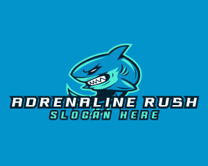 Fierce Shark Gaming logo design