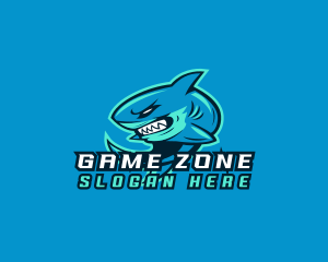 Fierce Shark Gaming logo design