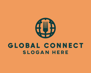 International - International Dining Cuisine logo design