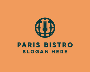 International Dining Cuisine logo design