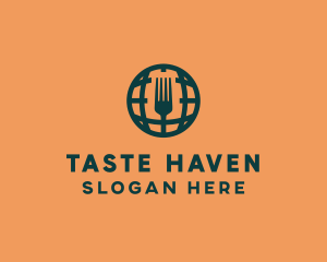 International Dining Cuisine logo design