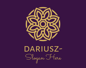 Decorative Mandala Flower Logo