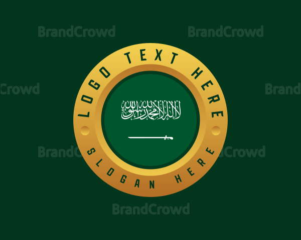 Saudi Arabia Flag Logo