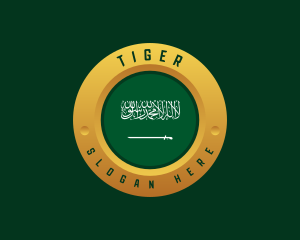 Saudi Arabia Flag Logo