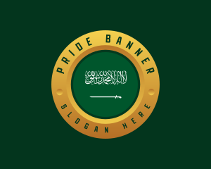 Saudi Arabia Flag logo design