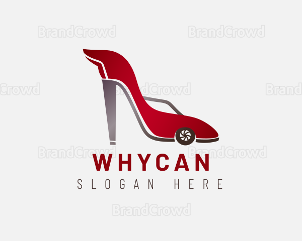 Car Stiletto Shoes Logo