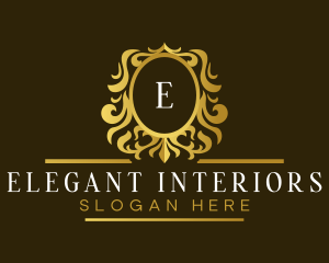 Luxury Ornamental Crest logo design