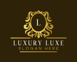 Luxury Ornamental Crest logo design