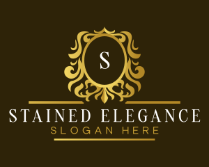 Luxury Ornamental Crest logo design