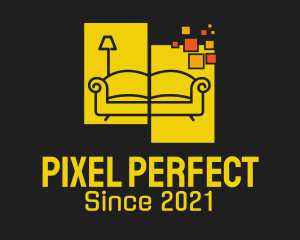 Pixel Home Furnishing logo design