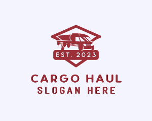 Tanker Truck Transportation logo design