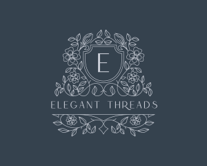 Flower Shield Boutique logo design