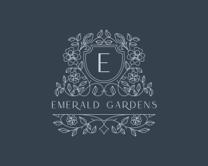 Flower Shield Boutique logo design