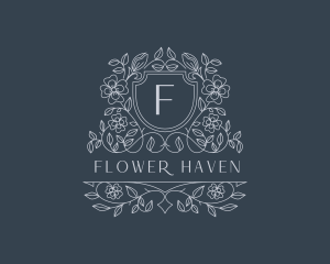 Flower Shield Boutique logo design