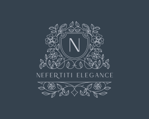 Flower Shield Boutique logo design