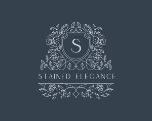 Flower Shield Boutique logo design