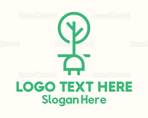 Green Tree Plug Logo