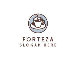 Espresso Coffee Cafe logo design