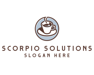 Espresso Coffee Cafe logo design