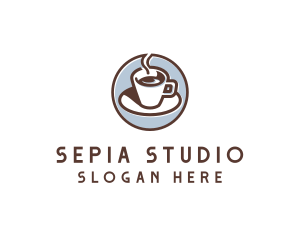 Espresso Coffee Cafe logo design