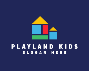 Block Toy Kindergarten logo design