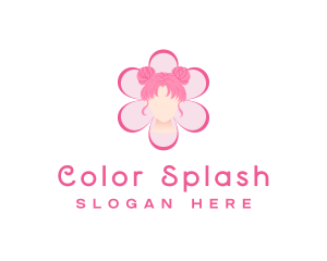 Hair Dye Salon logo design