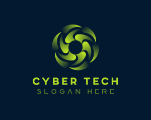 Cyber - Cyber AI Technology logo design