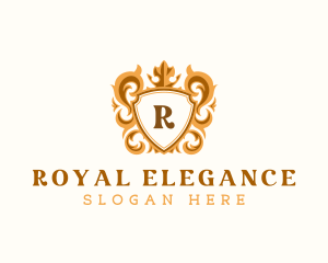 Royal Crown Shield logo design