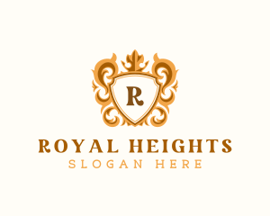 Royal Crown Shield logo design