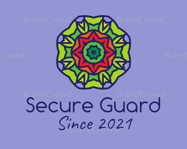 Mosaic Baroque Pattern Logo